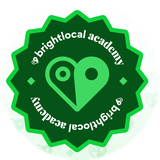 BrightLocal Academy certification badge